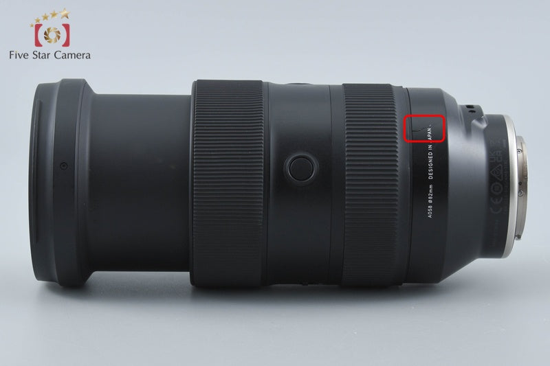 Tamron A058 35-150mm f/2-2.8 Di III VXD for Sony E Mount from Japan