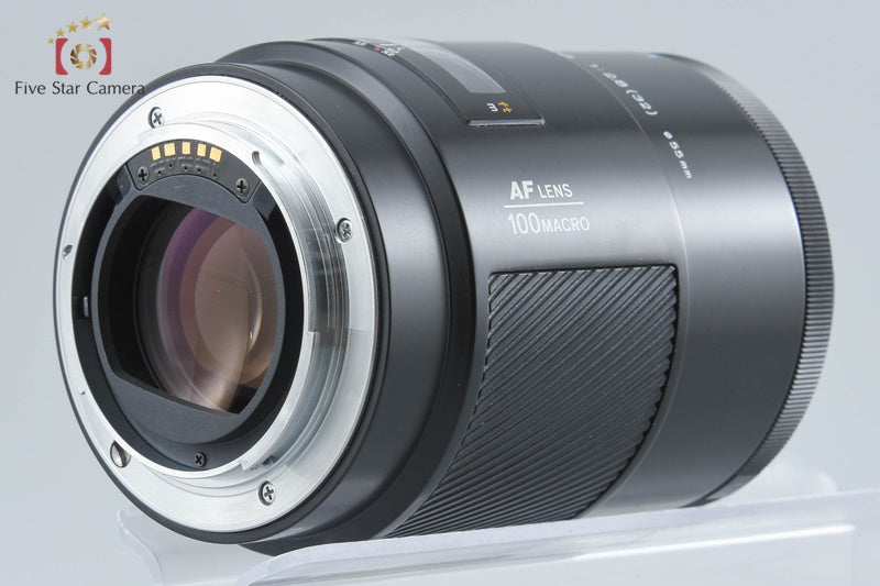Minolta AF MACRO 100mm f/2.8 Early Model for Sony / Minolta A Mount from Japan