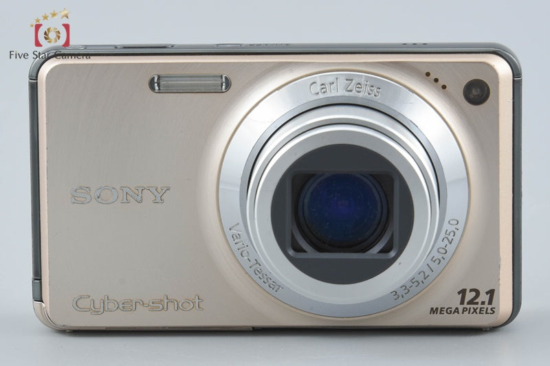 SONY Cyber-shot DSC-W270 Gold Digital Camera [Japanese Language Only]