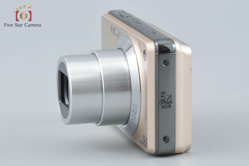 SONY Cyber-shot DSC-W270 Gold Digital Camera [Japanese Language Only] from Japan