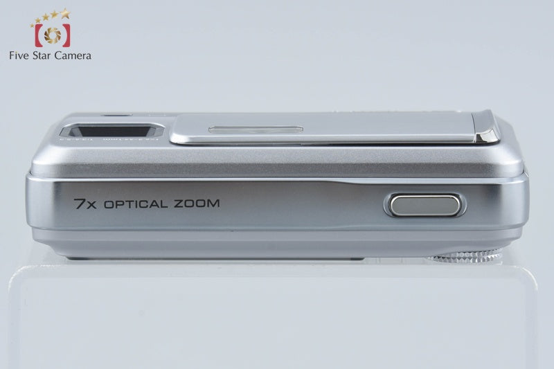 CASIO EXILIM Hi-ZOOM EX-V8 Silver 8.1 MP Digital Camera w/ Box from Japan