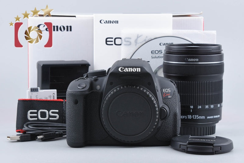 Canon EOS Kiss X7i / Rebal T5i / 700D 18.0MP DSLR 18-135 IS STM Lens from Japan