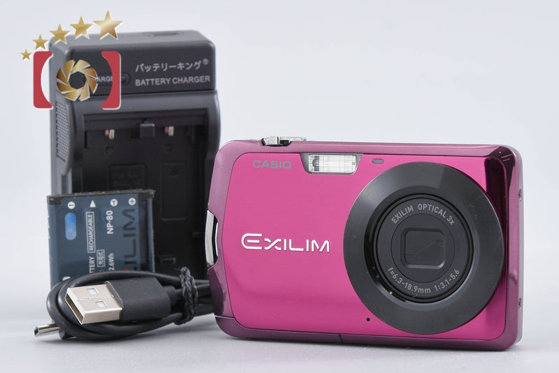 CASIO EXILIM EX-Z330 Purple 12.1 MP Digital Camera from Japan