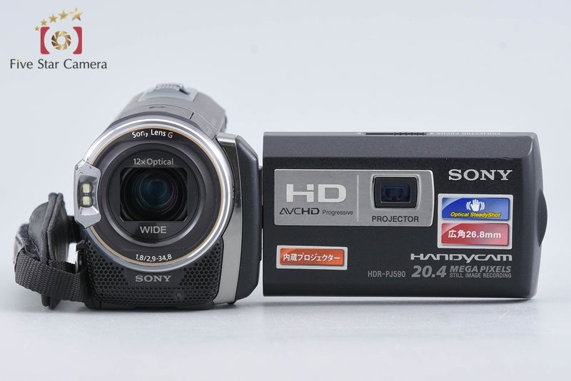 Sony Handycam HDR-PJ590V Digital Camcorder [Japanese Language Only] from Japan