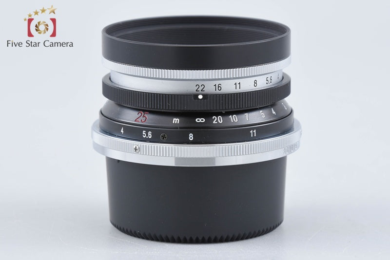 Voigtlander SC SKOPAR 25mm f/4 Nikon S Mount from Japan