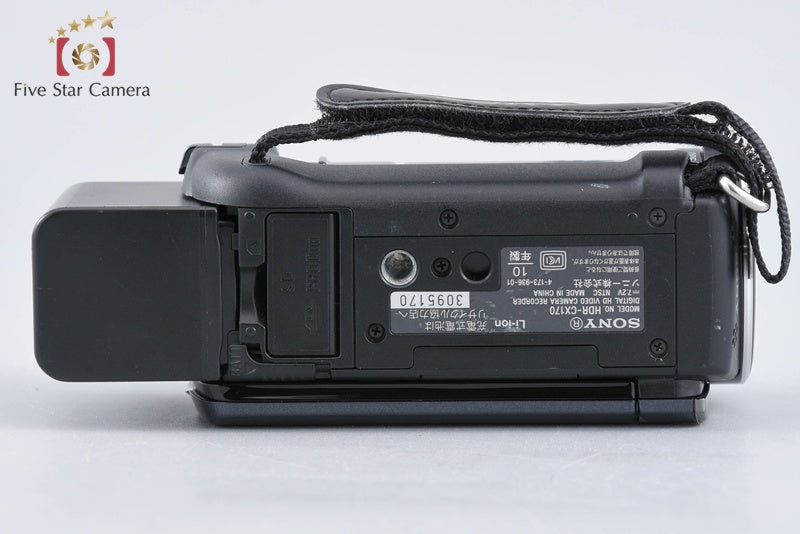 Sony Handycam HDR-CX170 Black Video Camera [Japanese Language Only] from Japan