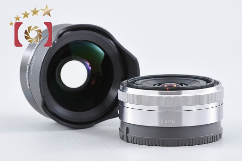 SONY E 16mm f/2.8 SEL16F28 + VCL-ECU2 Ultra Wide Converter from Japan