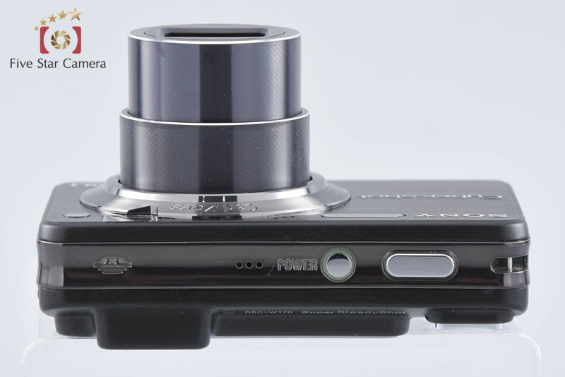 Sony Cyber-Shot DSC-W170 Black Digital Camera [Japanese Language Only]from Japan