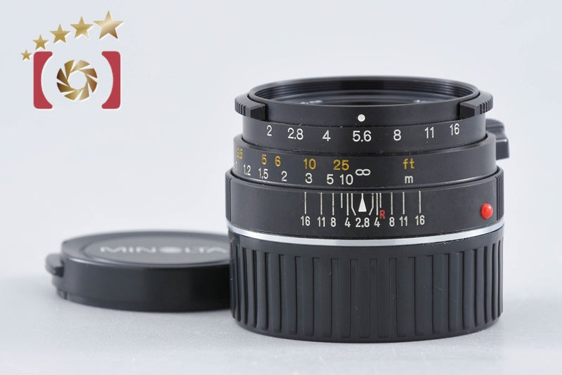 MINOLTA M-ROKKOR 40mm f/2 Leica M Mount Lens from Japan