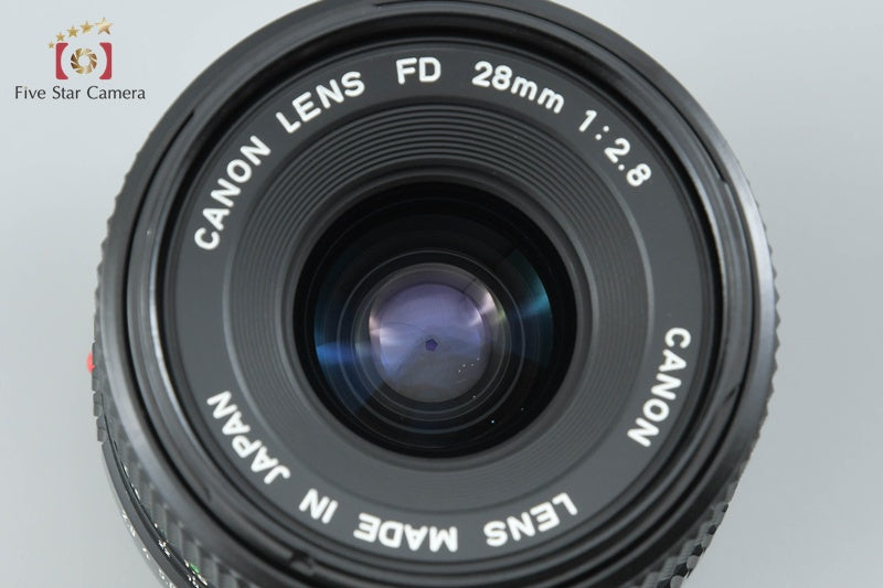 Canon New FD 28mm f/2.8 from Japan