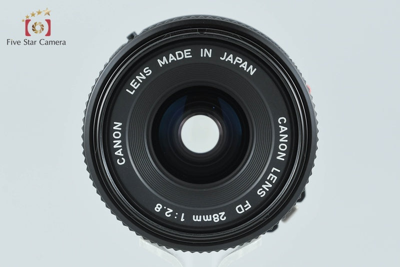 Canon New FD 28mm f/2.8 from Japan