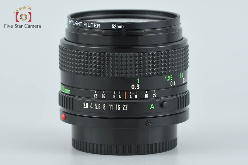 Canon New FD 28mm f/2.8 from Japan