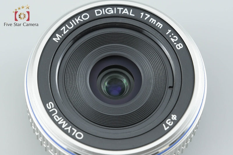 Olympus M.ZUIKO DIGITAL 17mm f/2.8 Silver from Japan