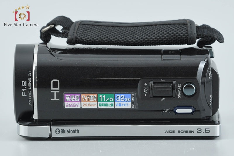 JVC Everio GZ-HM880 Black Digital High Definition Video Camera from Japan