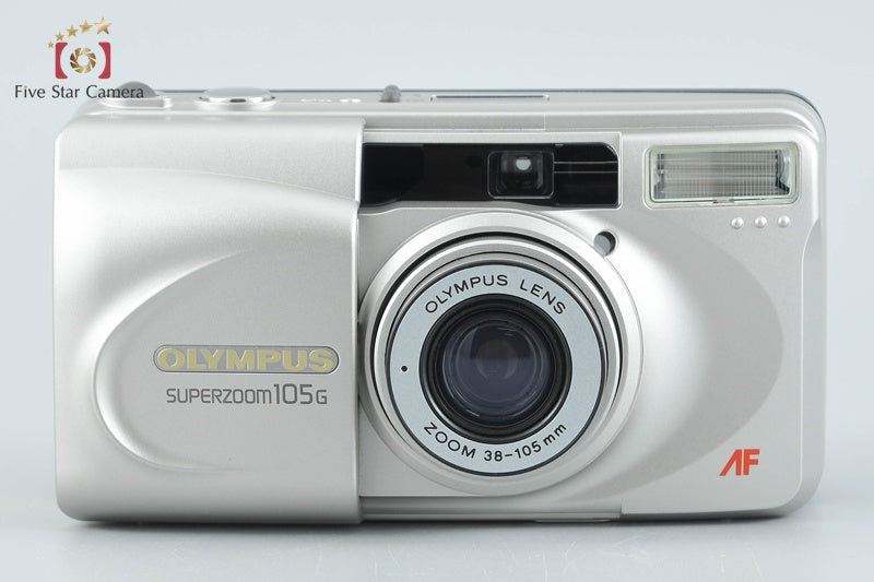 Olympus SUPERZOOM 105G 35mm Point & Shoot Film Camera from Japan