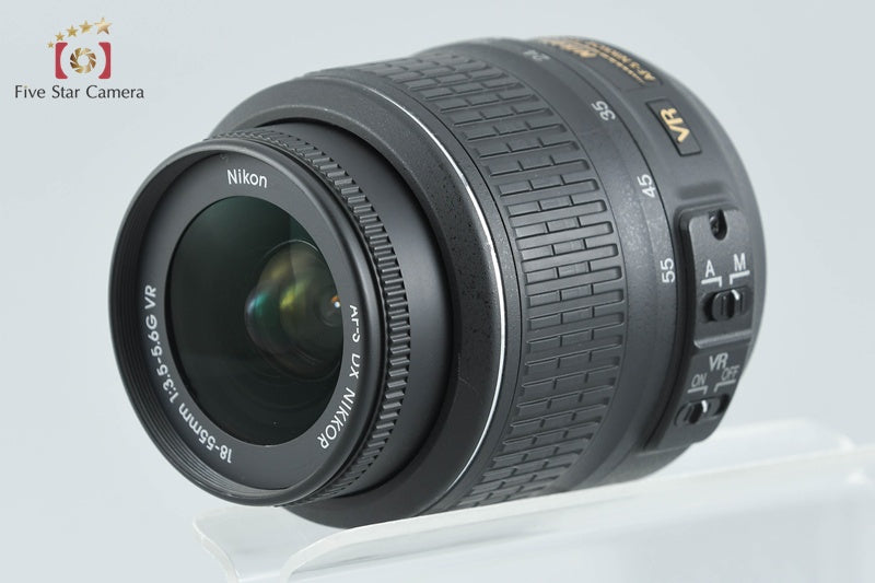 "Shutter count 4,857" Nikon D3200 Black 24.2 MP DSLR 18-55 VR Lens from Japan