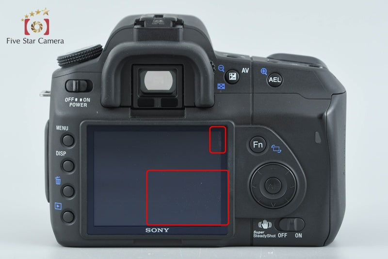 Sony α200 DSLR-A200 10.2 MP 18-70 Lens [Japanese Language Only] from Japan