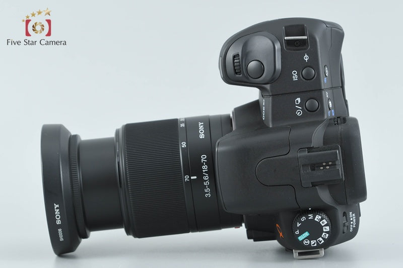Sony α200 DSLR-A200 10.2 MP 18-70 Lens [Japanese Language Only] from Japan