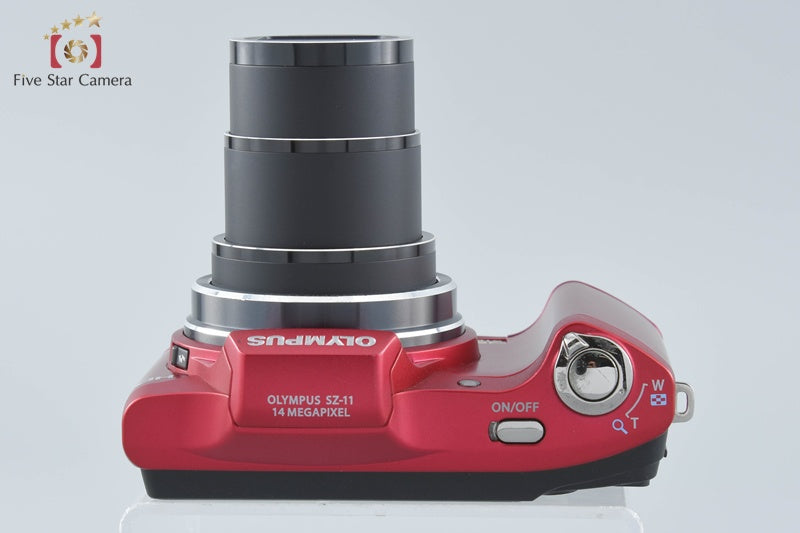 OLYMPUS SZ-11 Red 14.0 MP Digital Camera from Japan