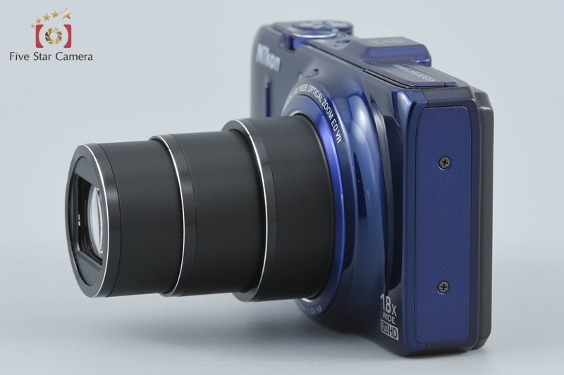 Nikon COOLPIX S9300 Navy Blue 16.0 MP Digital Camera w/ Box from Japan