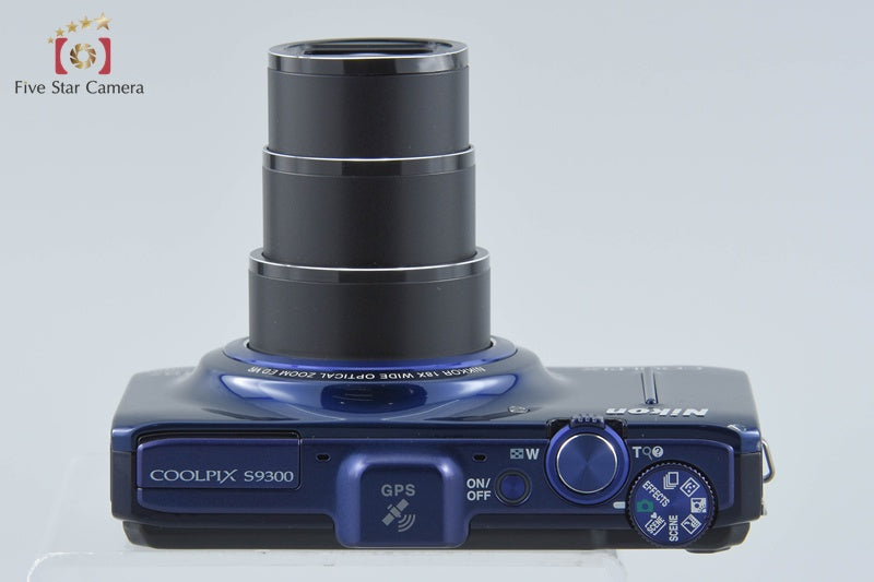 Nikon COOLPIX S9300 Navy Blue 16.0 MP Digital Camera w/ Box from Japan
