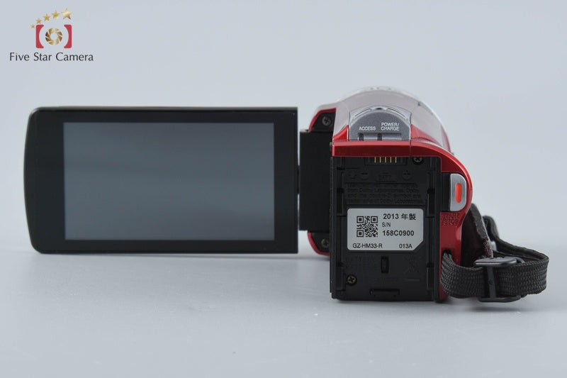 JVC Everio GZ-HM33 Red Digital High Definition Video Camera from Japan