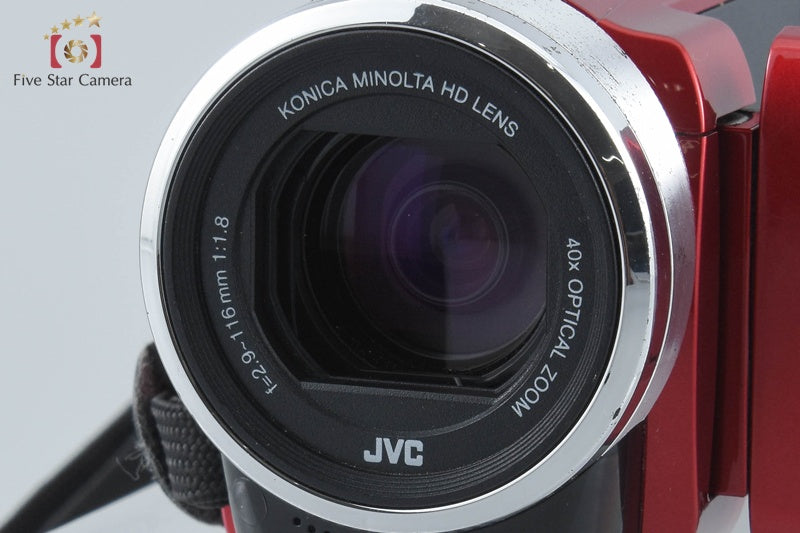 JVC Everio GZ-HM33 Red Digital High Definition Video Camera from Japan