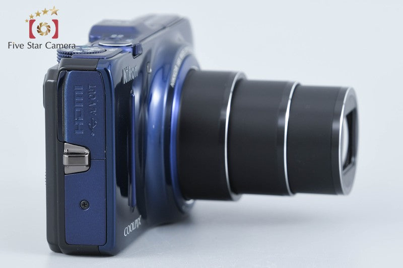 Nikon COOLPIX S9300 Navy Blue 16.0 MP Digital Camera w/ Box from Japan