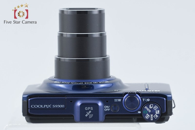 Nikon COOLPIX S9300 Navy Blue 16.0 MP Digital Camera w/ Box from Japan