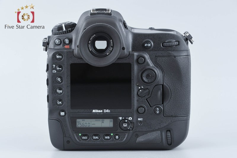 Nikon D4S 16.2 MP DSLR Camera Body from Japan