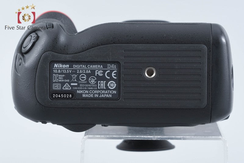 Nikon D4S 16.2 MP DSLR Camera Body from Japan