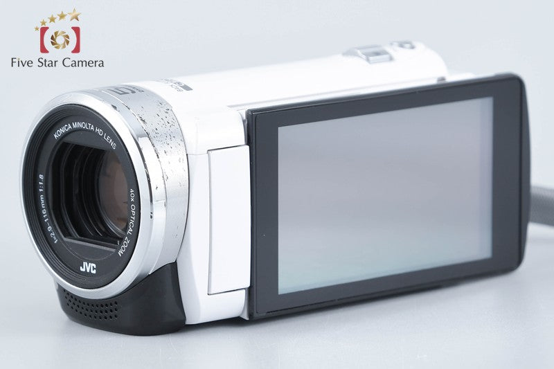 JVC Everio GZ-E265 Silky White Digital High Definition Video Camera from Japan