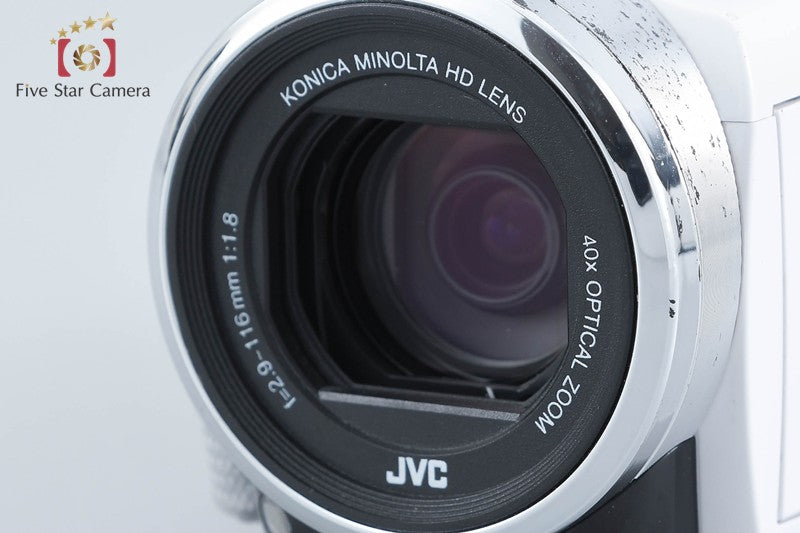 JVC Everio GZ-E265 Silky White Digital High Definition Video Camera from Japan