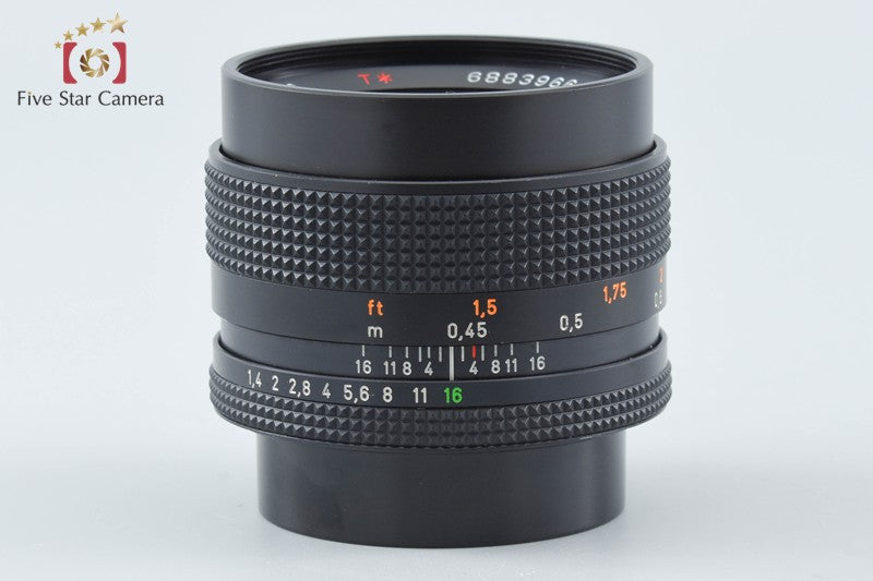 CONTAX Carl Zeiss Planar 50mm f/1.4 T* MMJ from Japan