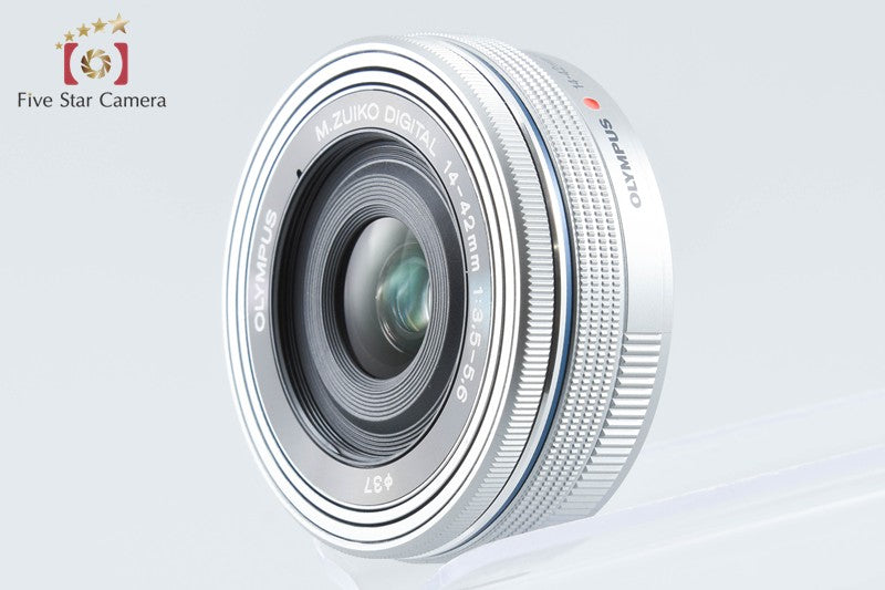 Olympus M.ZUIKO DIGITAL ED 14-42mm f/3.5-5.6 EZ Silver from Japan