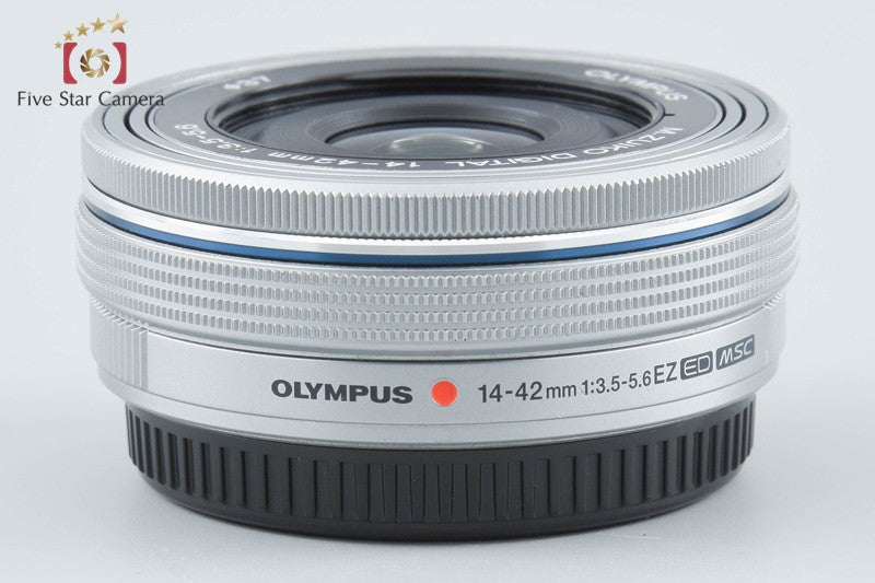 Olympus M.ZUIKO DIGITAL ED 14-42mm f/3.5-5.6 EZ Silver from Japan