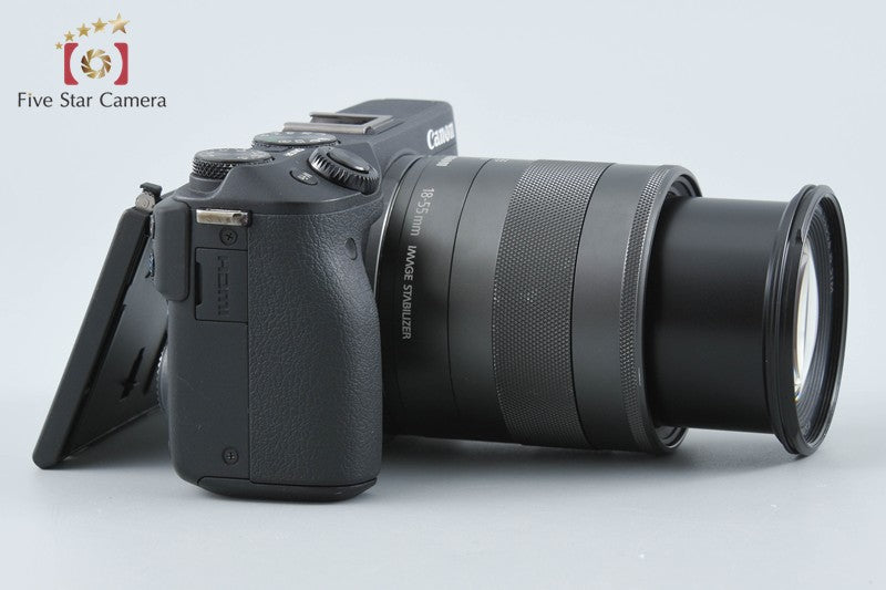Canon EOS M3 Black 24.2 MP Digital Camera EF-M 18-55 IS STM Lens from Japan