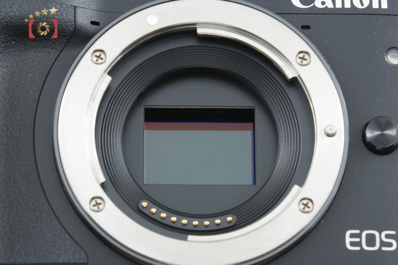 Canon EOS M3 Black 24.2 MP Digital Camera EF-M 18-55 IS STM Lens from Japan