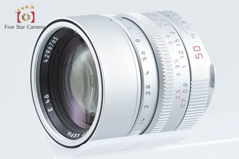 Leica SUMMILUX-M 50mm f/1.4 ASPH. E46 11892 6-Bit Silver from Japan