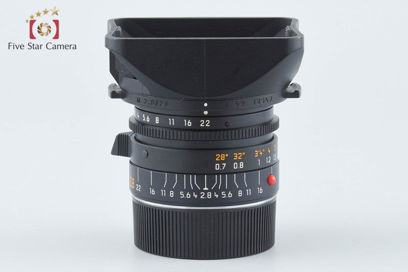 Leica ELMARIT-M 28mm f/2.8 E46 4th from Japan