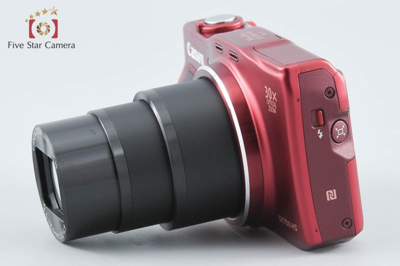 Canon PowerShot SX700 HS Red 16.1 MP Digital Camera from Japan