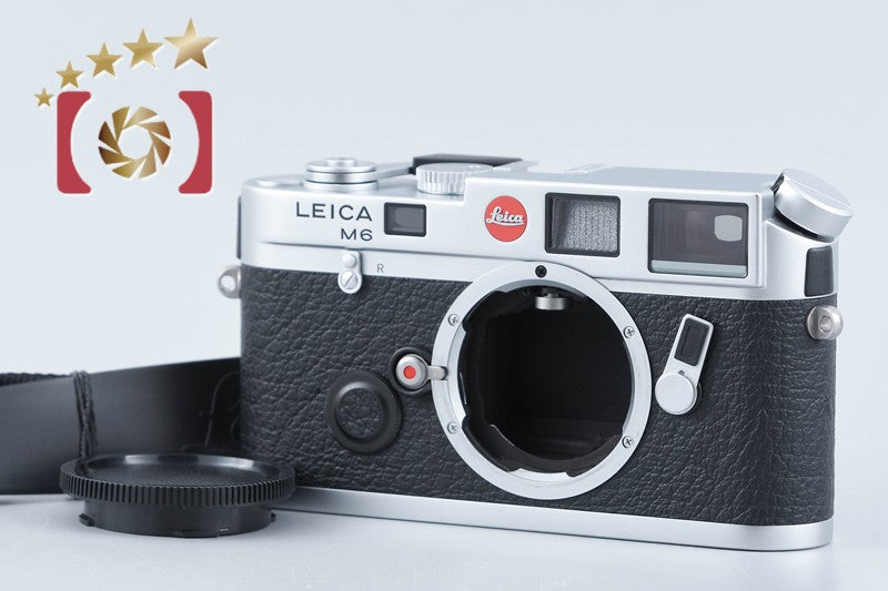 Leica M6 Chrome 35mm Rangefinder Film Camera Body from Japan