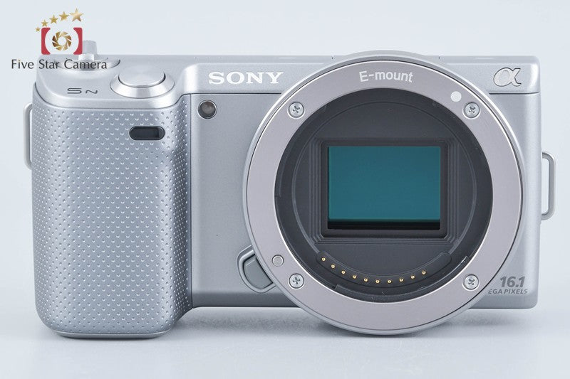 Sony α NEX-5N Silver 16.1 MP 18-55 Lens [Japanese Language Only] from Japan