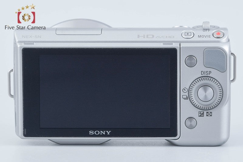 Sony α NEX-5N Silver 16.1 MP 18-55 Lens [Japanese Language Only] from Japan