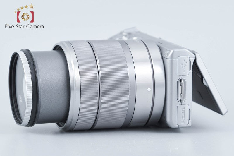 Sony α NEX-5N Silver 16.1 MP 18-55 Lens [Japanese Language Only] from Japan