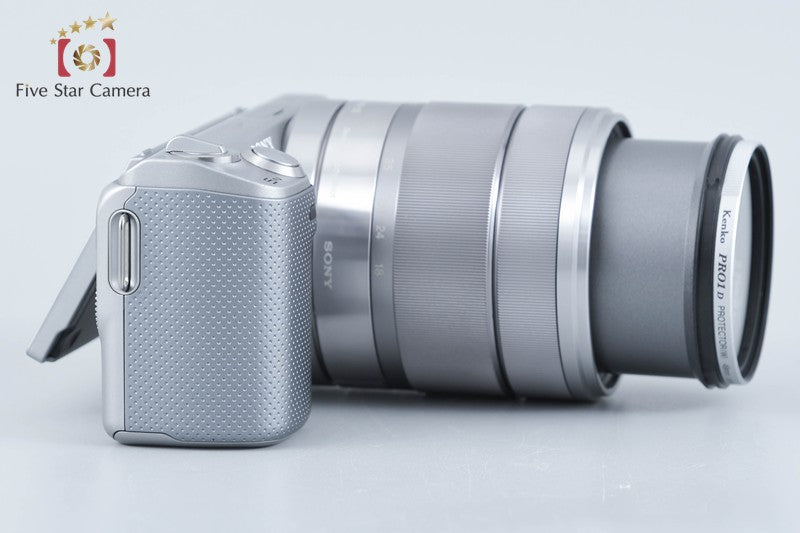 Sony α NEX-5N Silver 16.1 MP 18-55 Lens [Japanese Language Only] from Japan