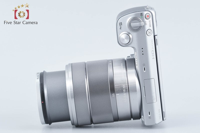 Sony α NEX-5N Silver 16.1 MP 18-55 Lens [Japanese Language Only] from Japan