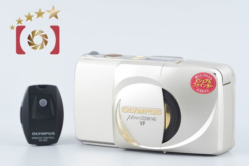 OLYMPUS μ[mju:] ZOOM140 DELUXE フィルムカメラ Olympus μ[mju:] ZOOM 140 VF Point & Shoot 35mm Film Camera from Japan