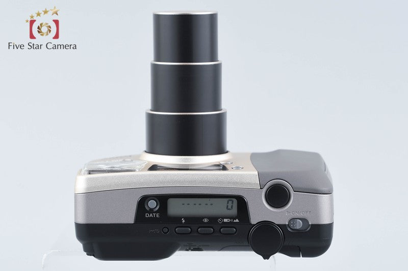Pentax ESPIO 115M Silver 35mm Point & Shoot Film Camera from Japan