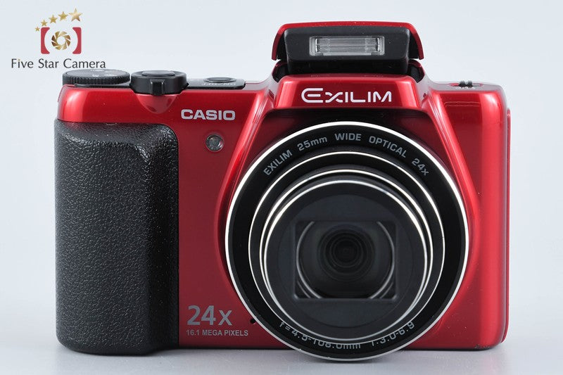 CASIO EXILIM EX-H50 Red 16.1 MP Digital Camera from Japan